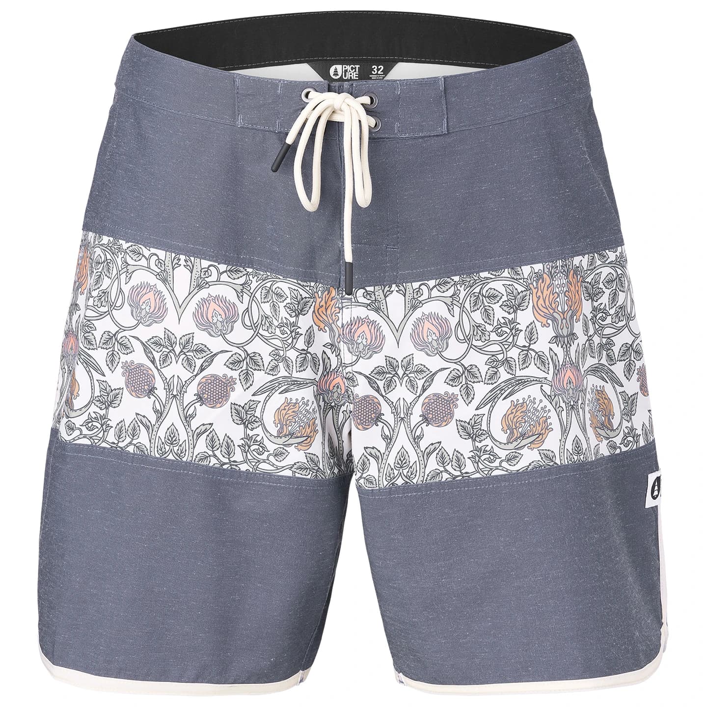 Мъжки бордшорт Picture Andy Heritage Print 17 Boardshorts - Dark Blue
