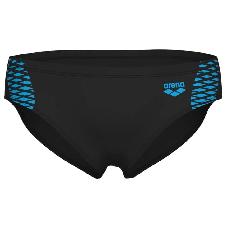 Мъжки бански слипове Arena Openings Swim Briefs - Black / Turquoise
