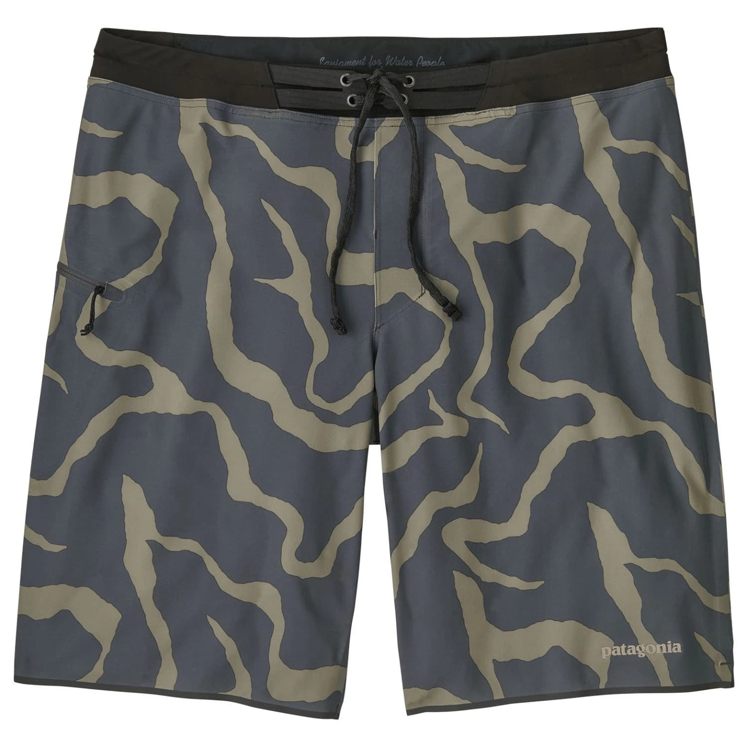 Мъжки бордшорт Patagonia Hydrolock Boardshorts 2.0 19'' Boardshorts - Tiger Tracks Camo: Forge Grey