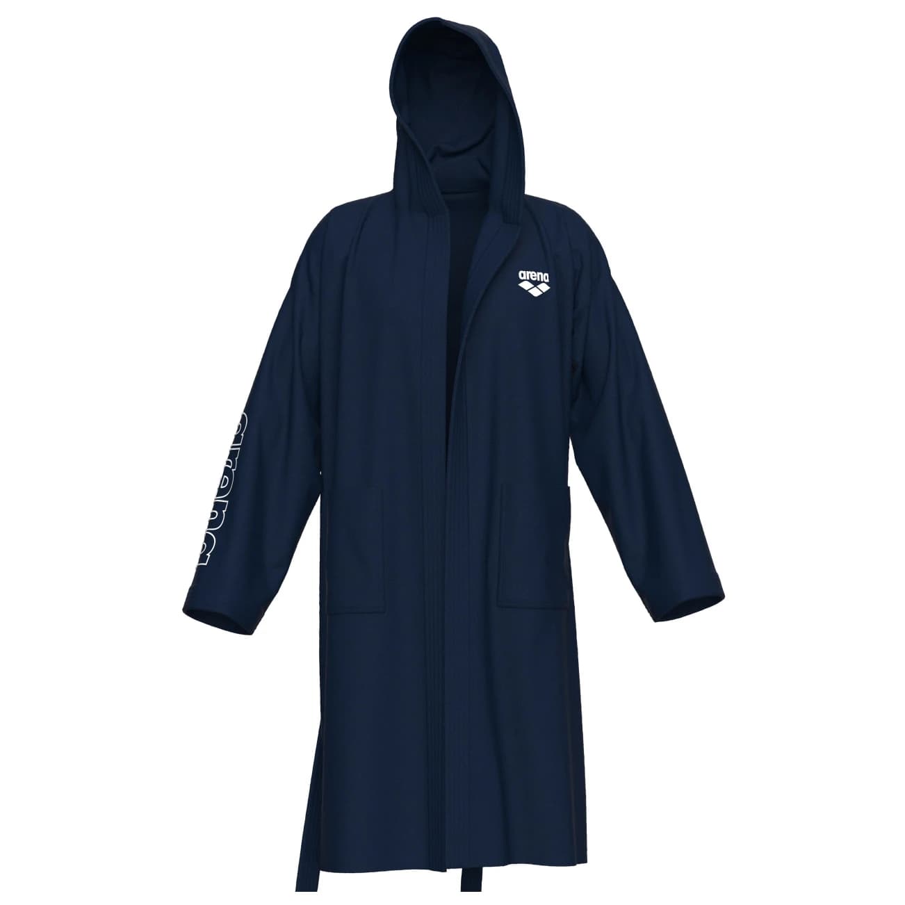 Халат Arena Zeppelin Light Robe Bathrobe - Navy / White