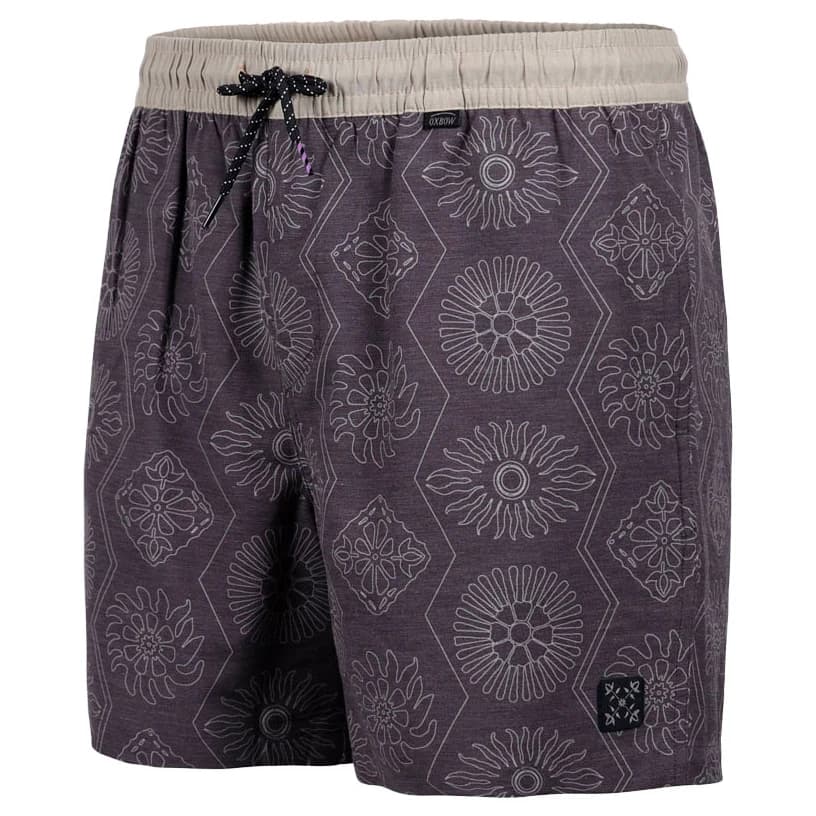 Мъжки бански слипове Oxbow Motel Volley Shorts Boardshorts - Black