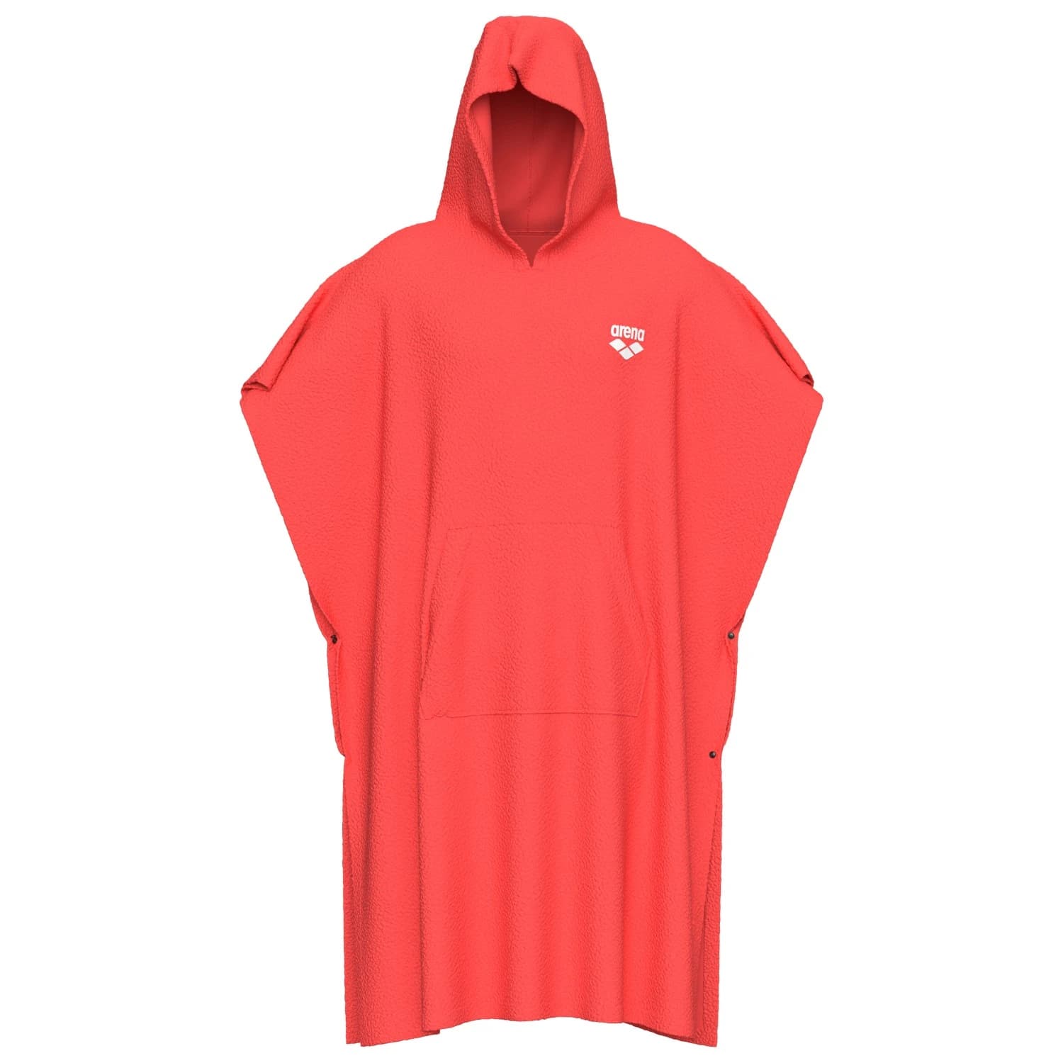 Пончо за сърф Arena Cotton Poncho Surf poncho - Calypso Coral / White