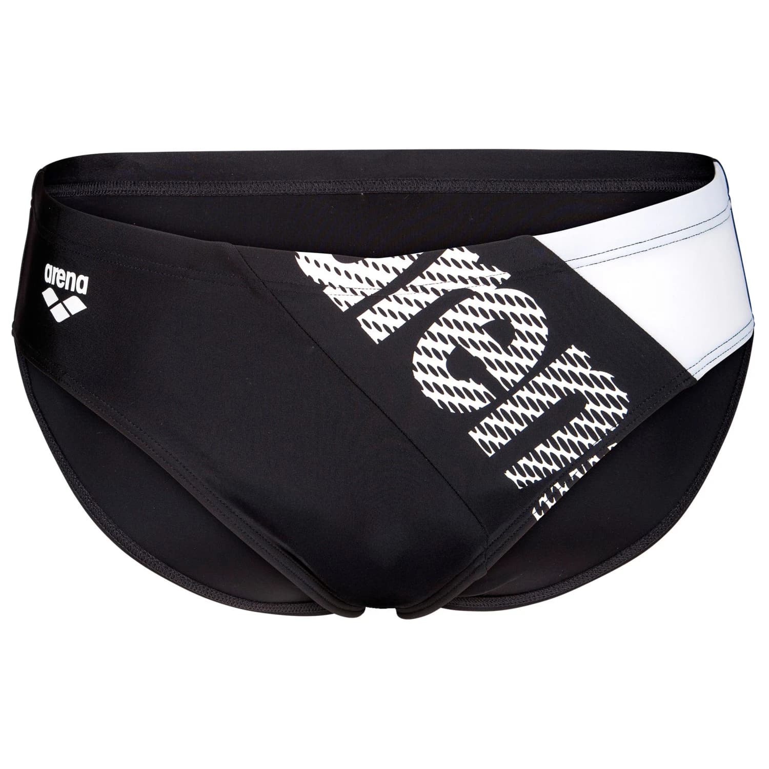 Мъжки бански слипове Arena Stripeflow Swim Briefs - Black / Black / White