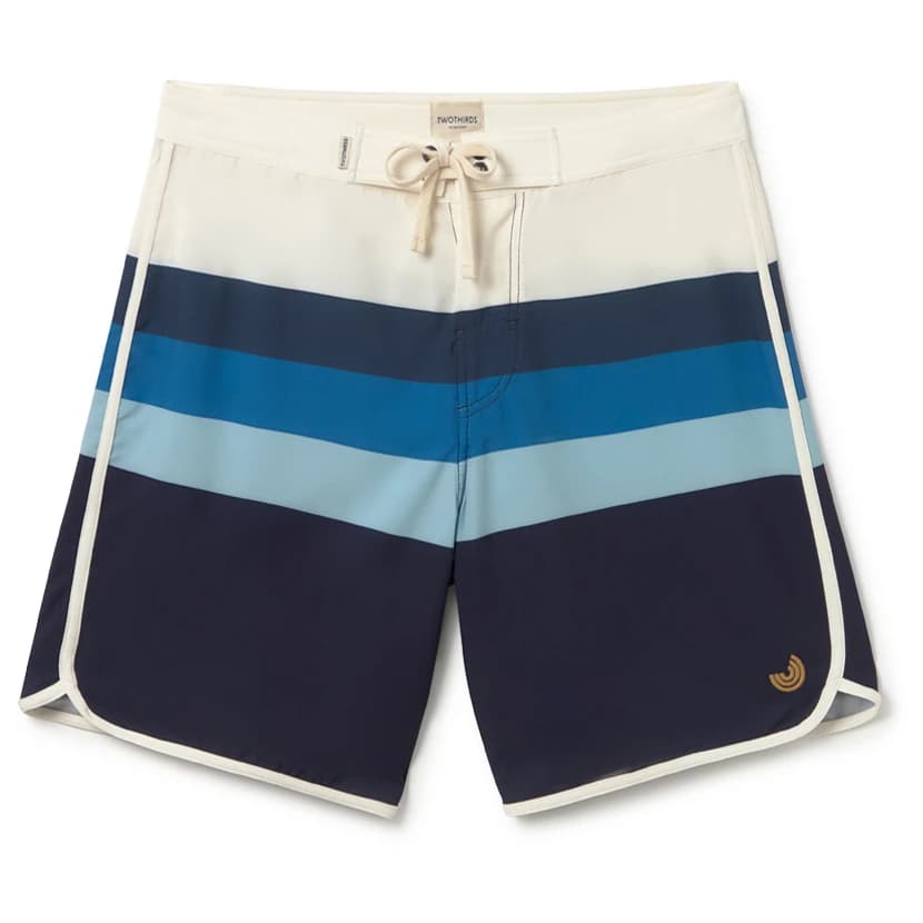 Мъжки бордшорт TWOTHIRDS Ouen Boardshorts - Blue Stripes