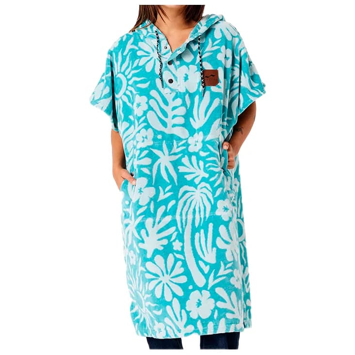 Пончо за сърф Slowtide Sunny Poncho Surf poncho - Sky Blue