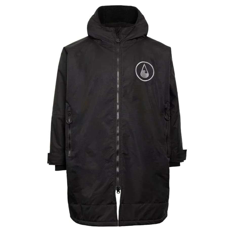 Пончо за сърф Wave Hawaii Storm Robe Yukon Surf poncho - Black