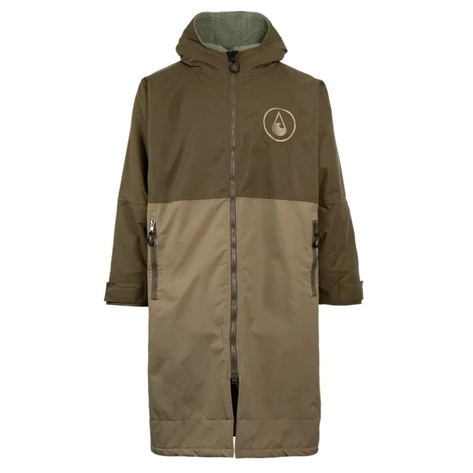 Пончо за сърф Wave Hawaii Storm Robe Yukon Surf poncho - Green