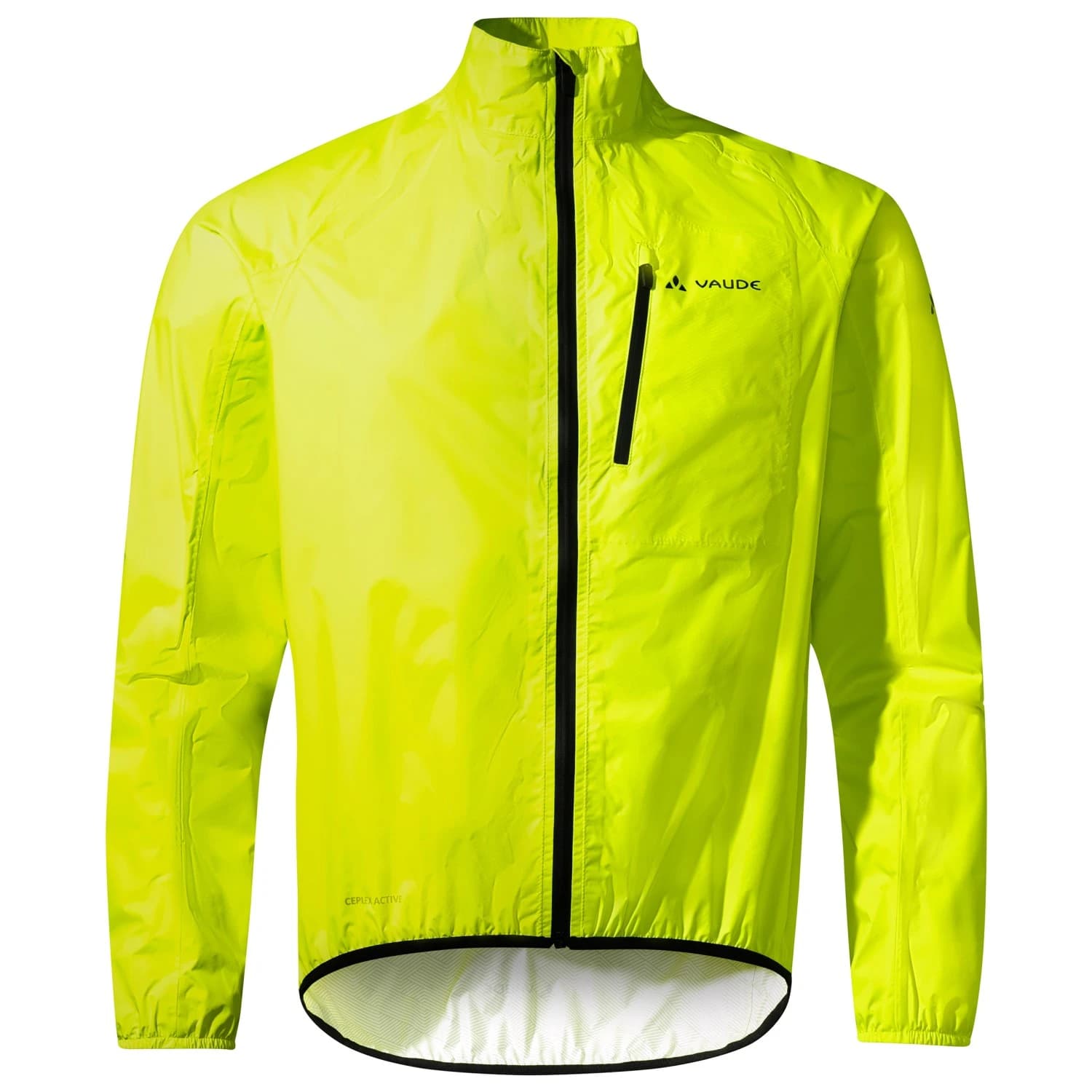 Мъжко водоустойчиво яке за колоездене Vaude Drop Jacket III Cycling jacket - Neon Yellow / Neon Yellow