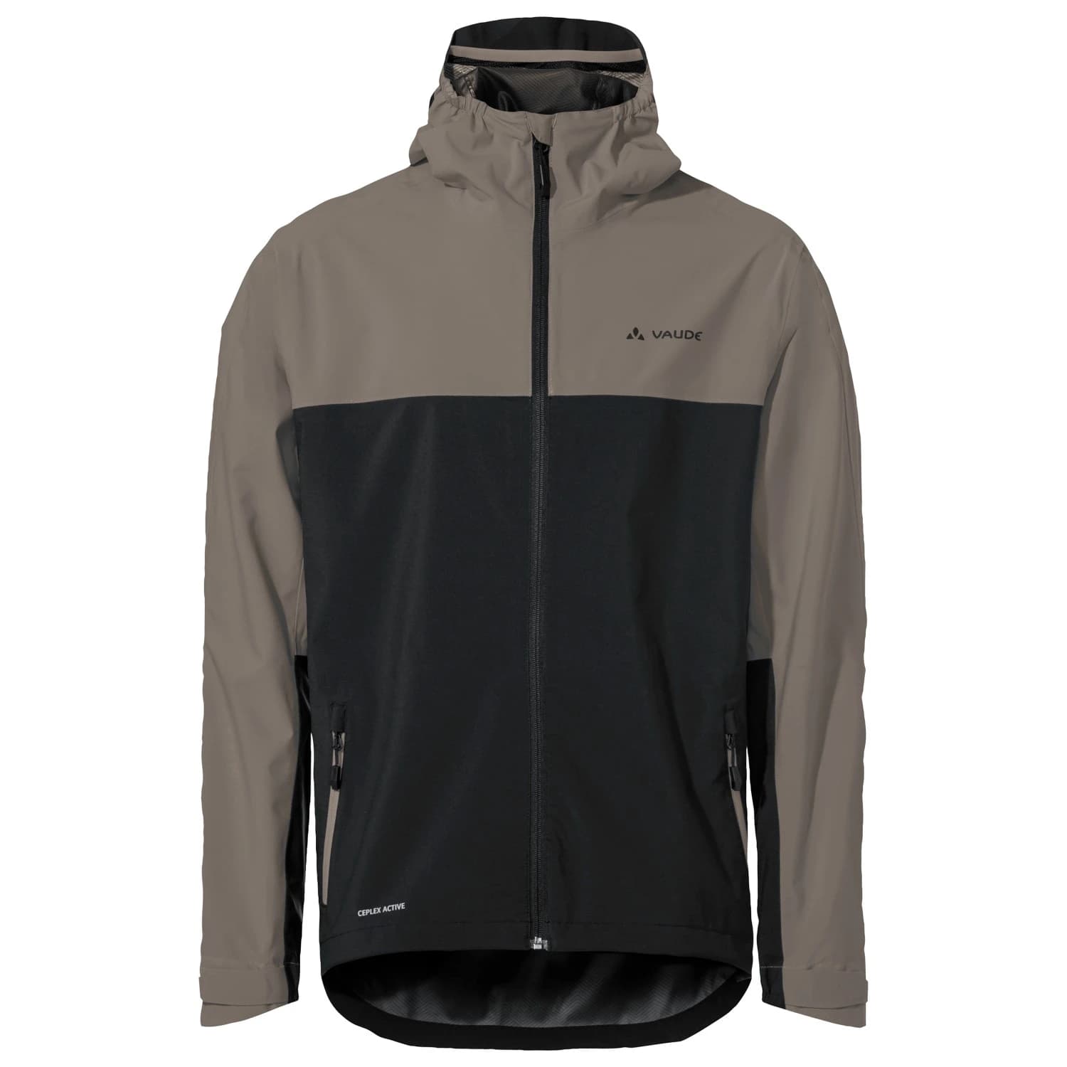 Мъжко водоустойчиво яке за колоездене Vaude Moab Rain Jacket Cycling jacket - Coconut