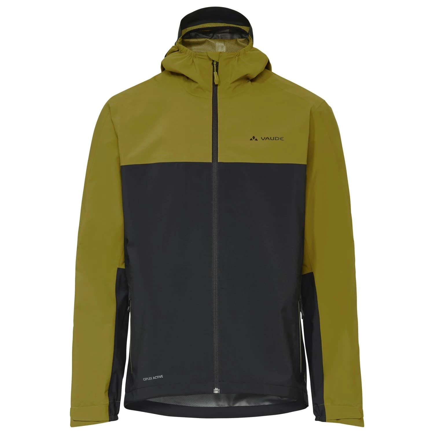 Мъжко водоустойчиво яке за колоездене Vaude Moab Rain Jacket Cycling jacket - Dark Leaf