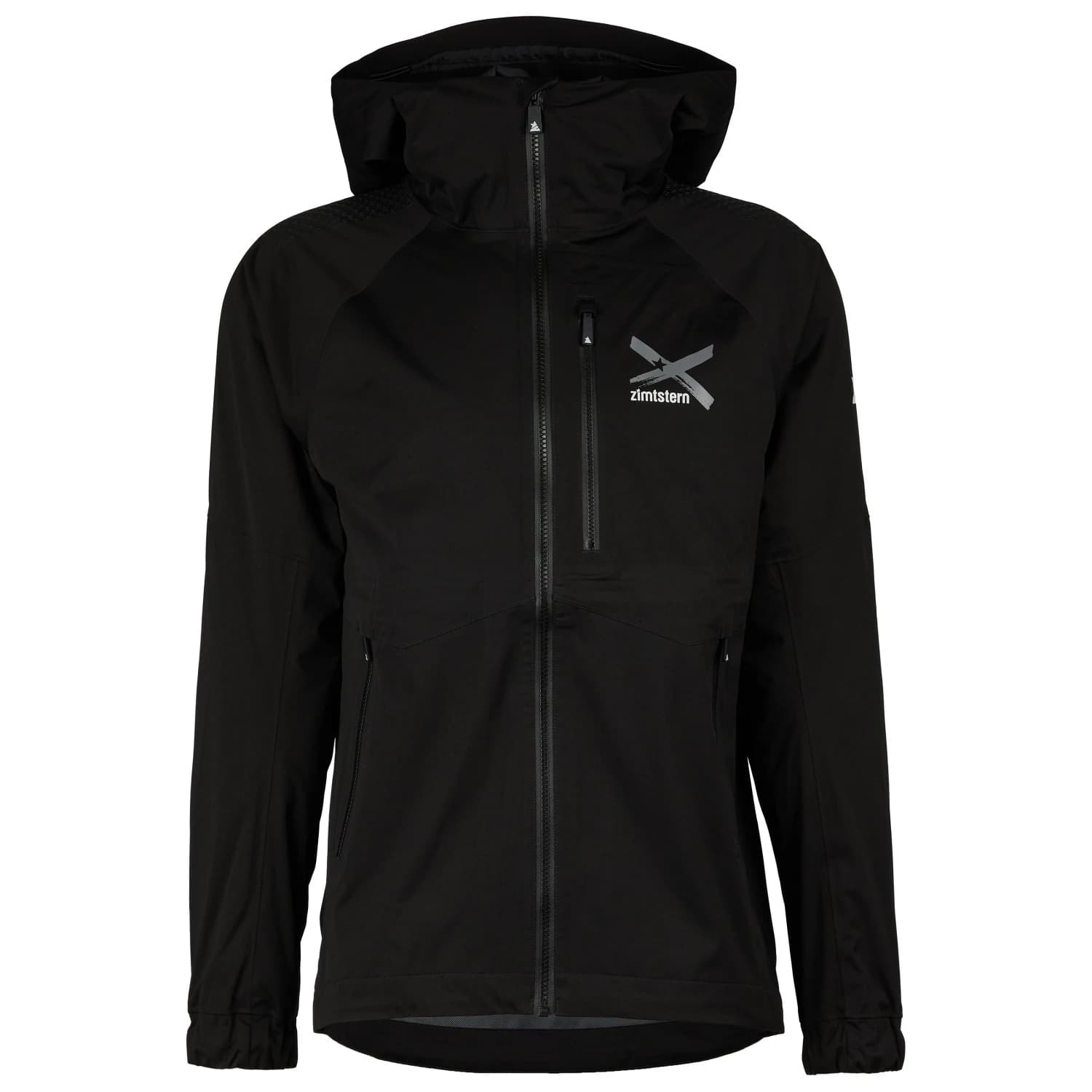 Мъжко водоустойчиво яке за колоездене Zimtstern Xrainz Jacket Cycling jacket - Pirate Black