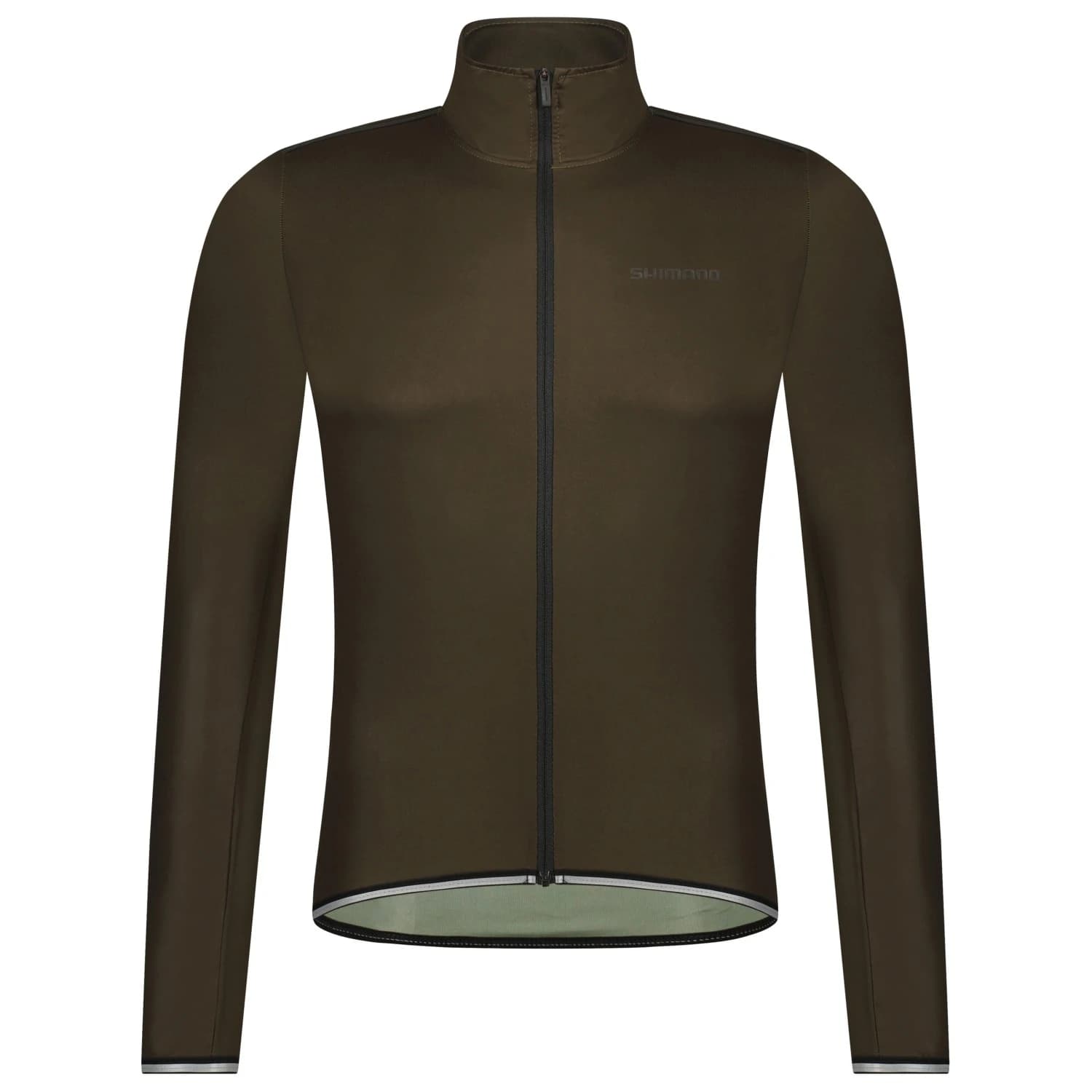 Ветрозащитно яке за колоездене Shimano Evolve No Season Windbreaker Cycling jacket - Dark Earth