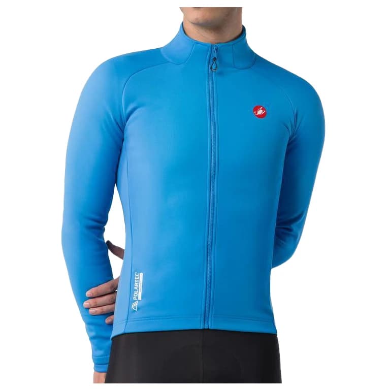 Мъжко ветрозащитно яке за колоездене Castelli Competizione Jacket Cycling jacket - Blue Circuit