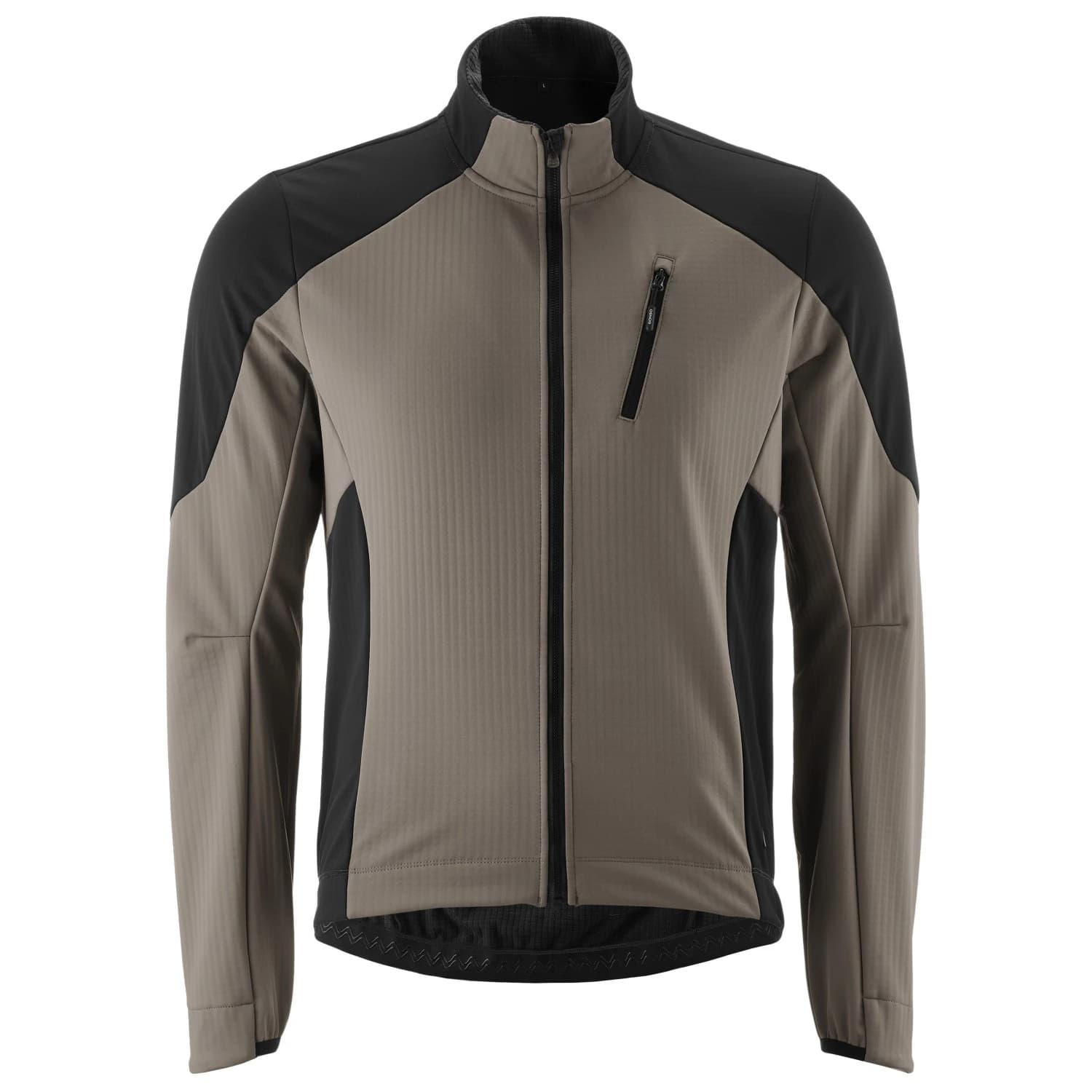 Мъжко термо яке за колоездене Gonso Trail Jacket Softshell Cycling jacket - Grey Phoenix / Black