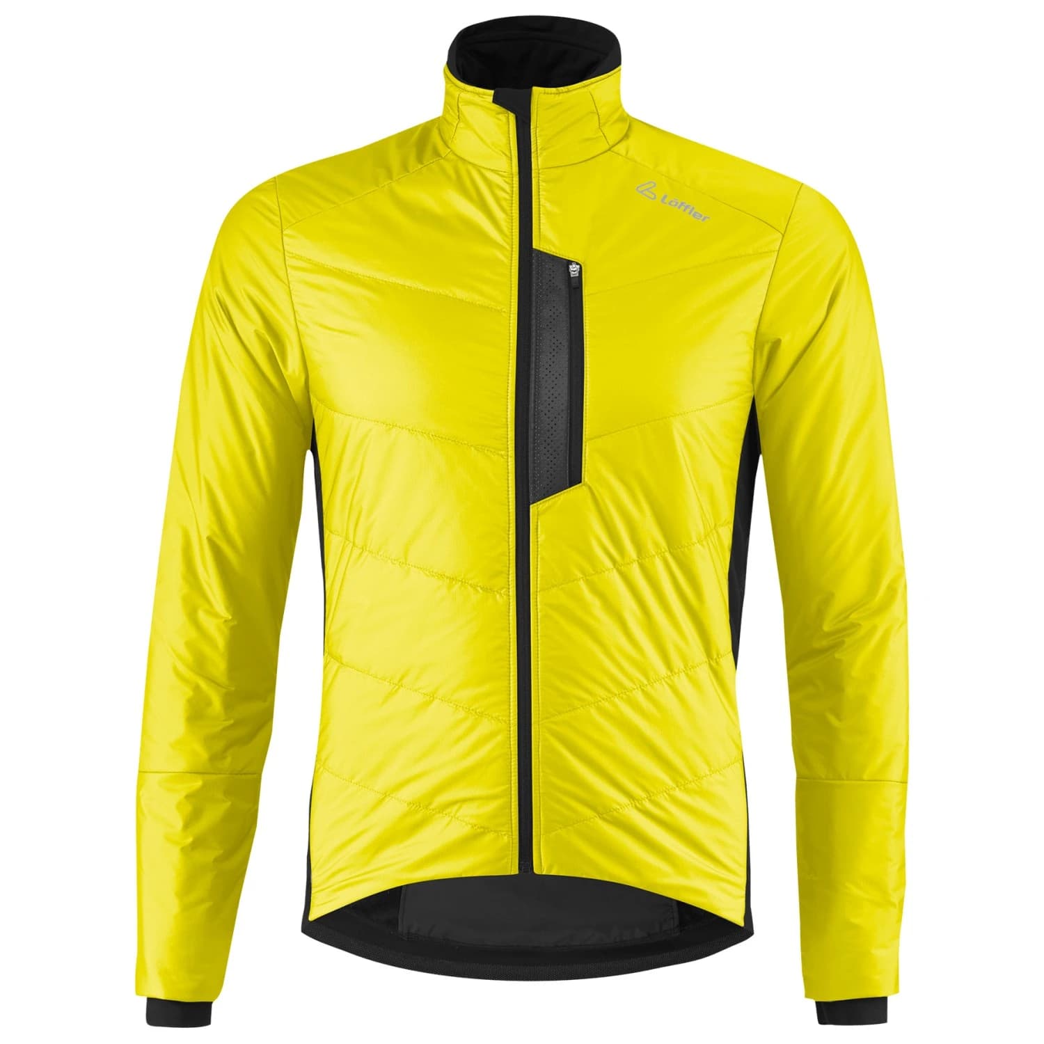 Мъжко термо яке за колоездене Löffler Bike Iso-Jacket PL60 Cycling jacket - Lemon