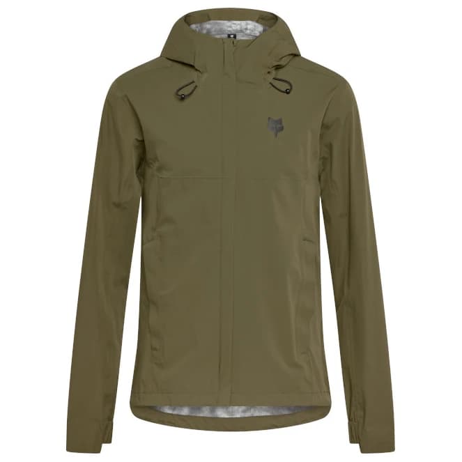 Мъжко водоустойчиво яке за колоездене FOX Racing Ranger Water Jacket Cycling jacket - Olive Green