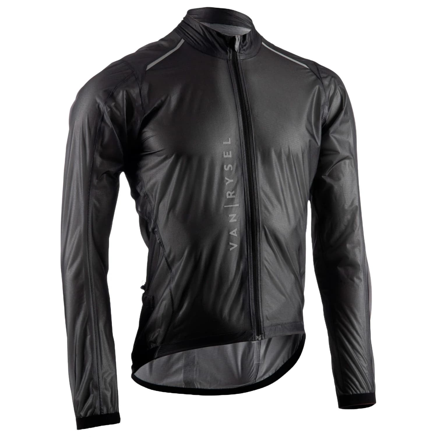 Мъжко водоустойчиво яке за колоездене Van rysel Rain Jacket Ultralight Cycling jacket - Black