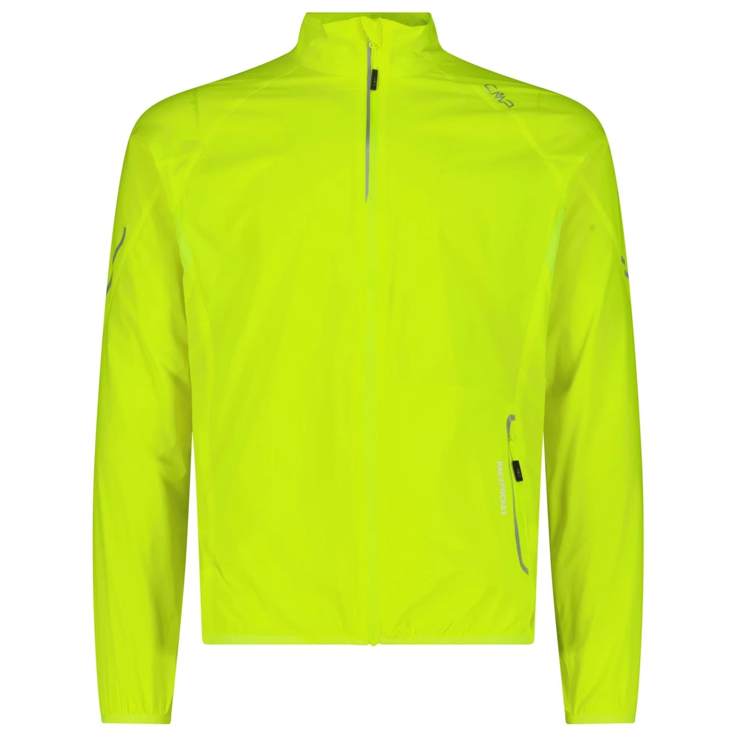 Мъжко ветрозащитно яке за колоездене CMP Reflective Jacket Cycling jacket - Yellow Fluo