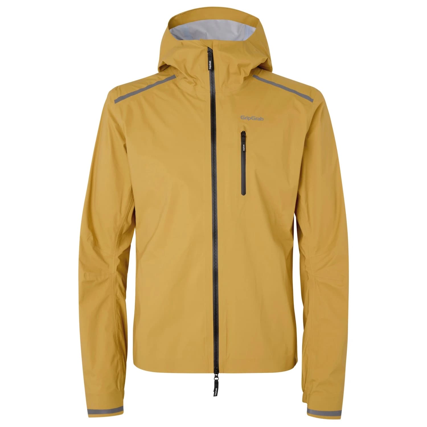 Водоустойчиво яке за колоездене GripGrab EXPLR Wasserdichte Leichte Regenjacke Cycling jacket - Mustard Yellow