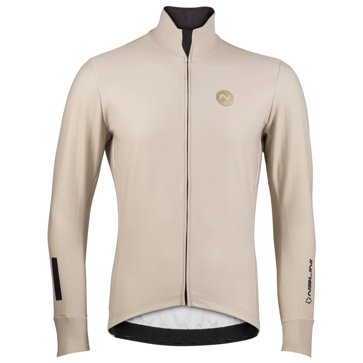 Ветрозащитно яке за колоездене Nalini Stripes Warm Jacket Cycling jacket - Sand