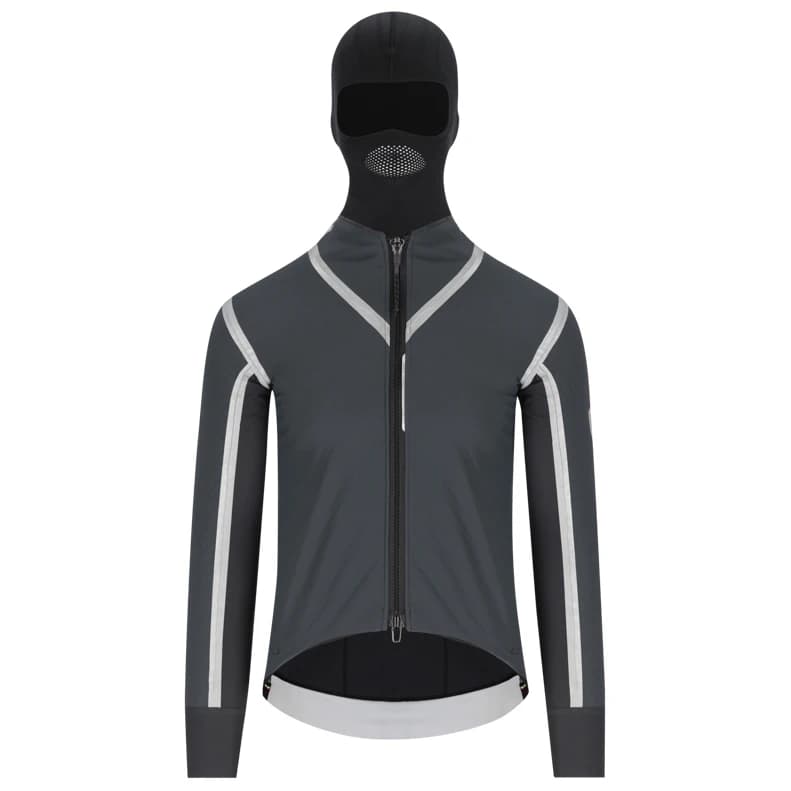 Ветрозащитно яке за колоездене Q36.5 Vampire Jacket Hooded Cycling jacket - Storm Grey