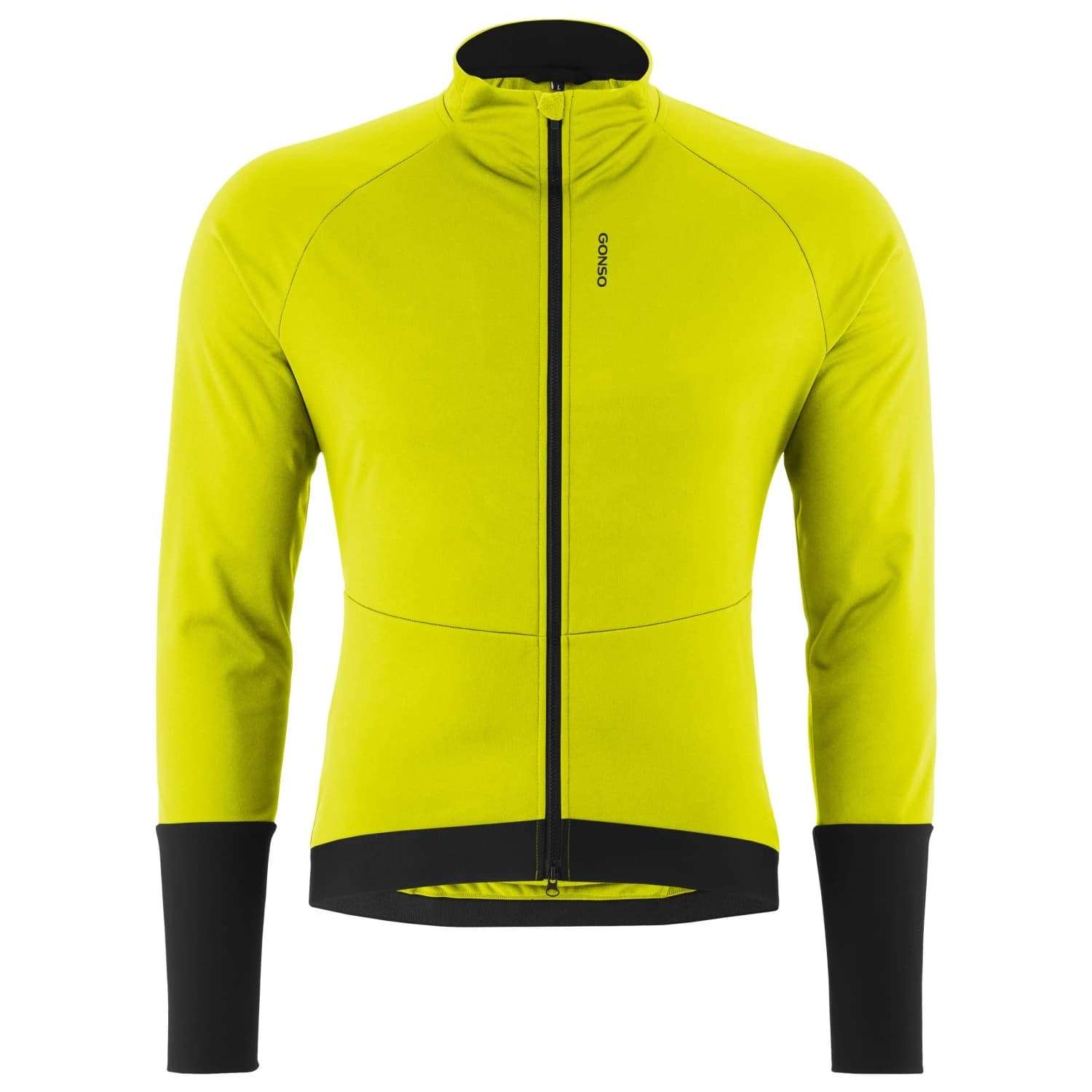 Мъжко термо яке за колоездене Gonso Road Jacket Softshell Cycling jacket - Safety Yellow