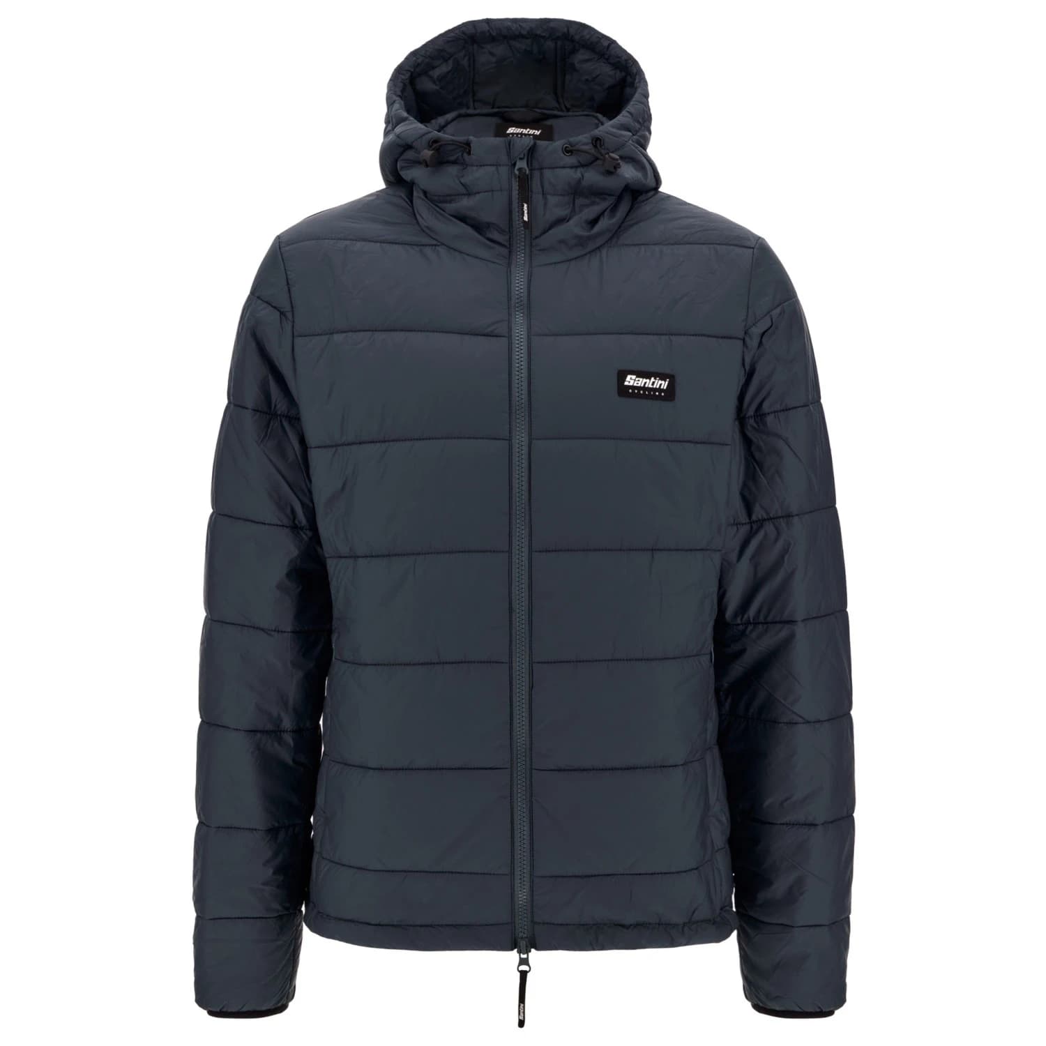 Термо яке за колоездене Santini PrimaLoft Eco Padded Jacket Cycling jacket - Nero