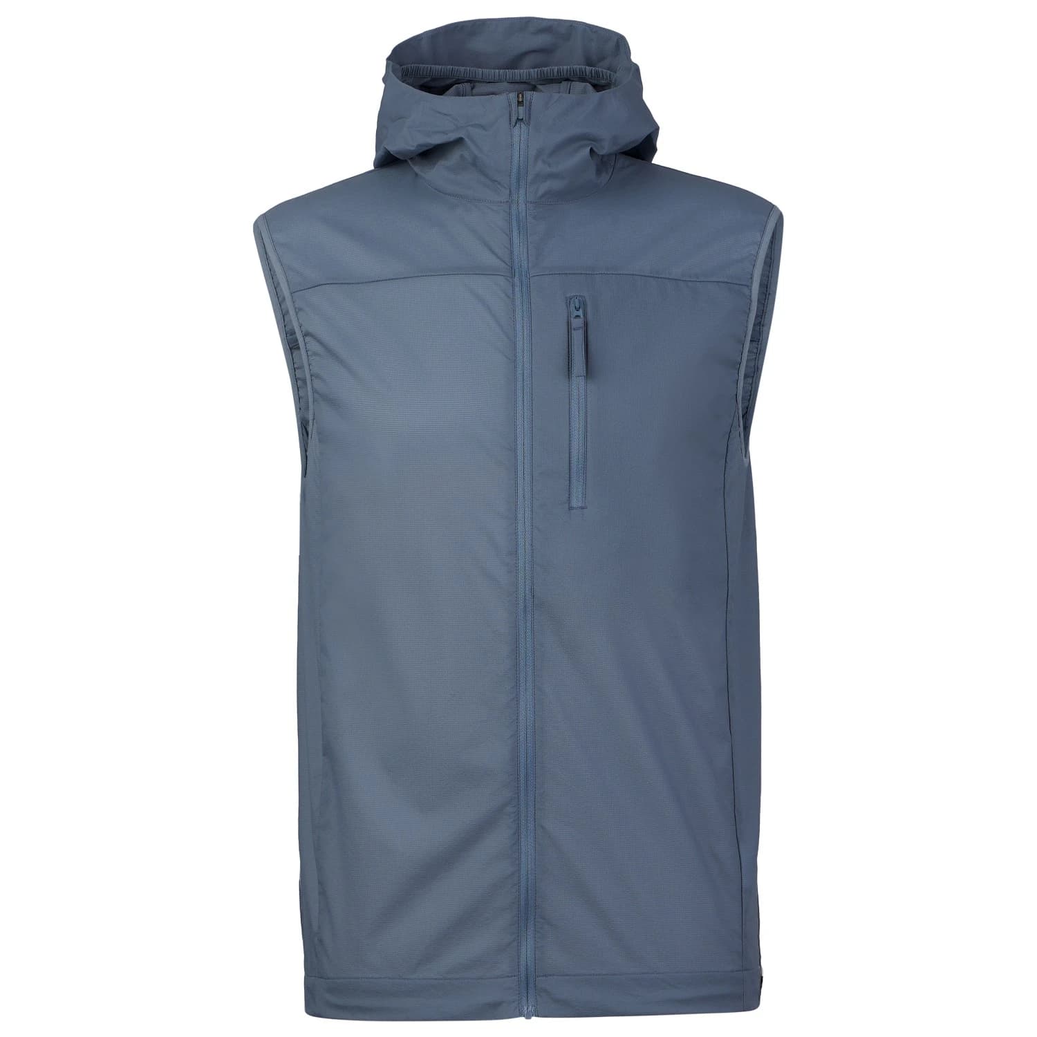 Мъжки ветрозащитен елек Stoic NybroSt. Windbreaker Vest with Hood Windproof vest - Ocean Blue