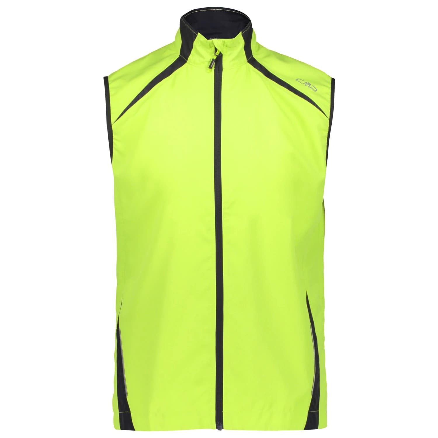 Мъжки елек за колоездене Cmp Reflective Vest Cycling vest - Yellow Fluo