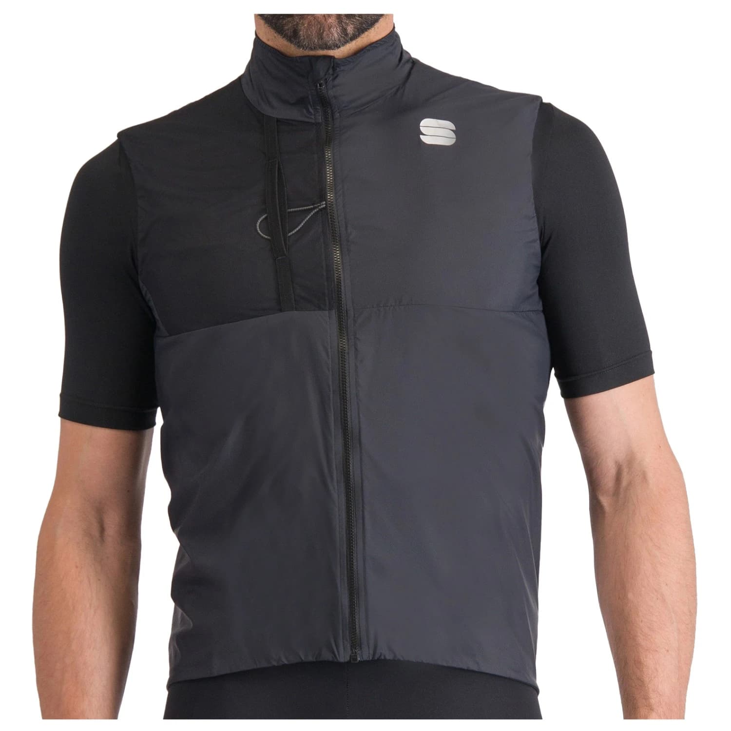 Мъжки елек за колоездене Sportful Supergiara Layer Vest Cycling vest - Black