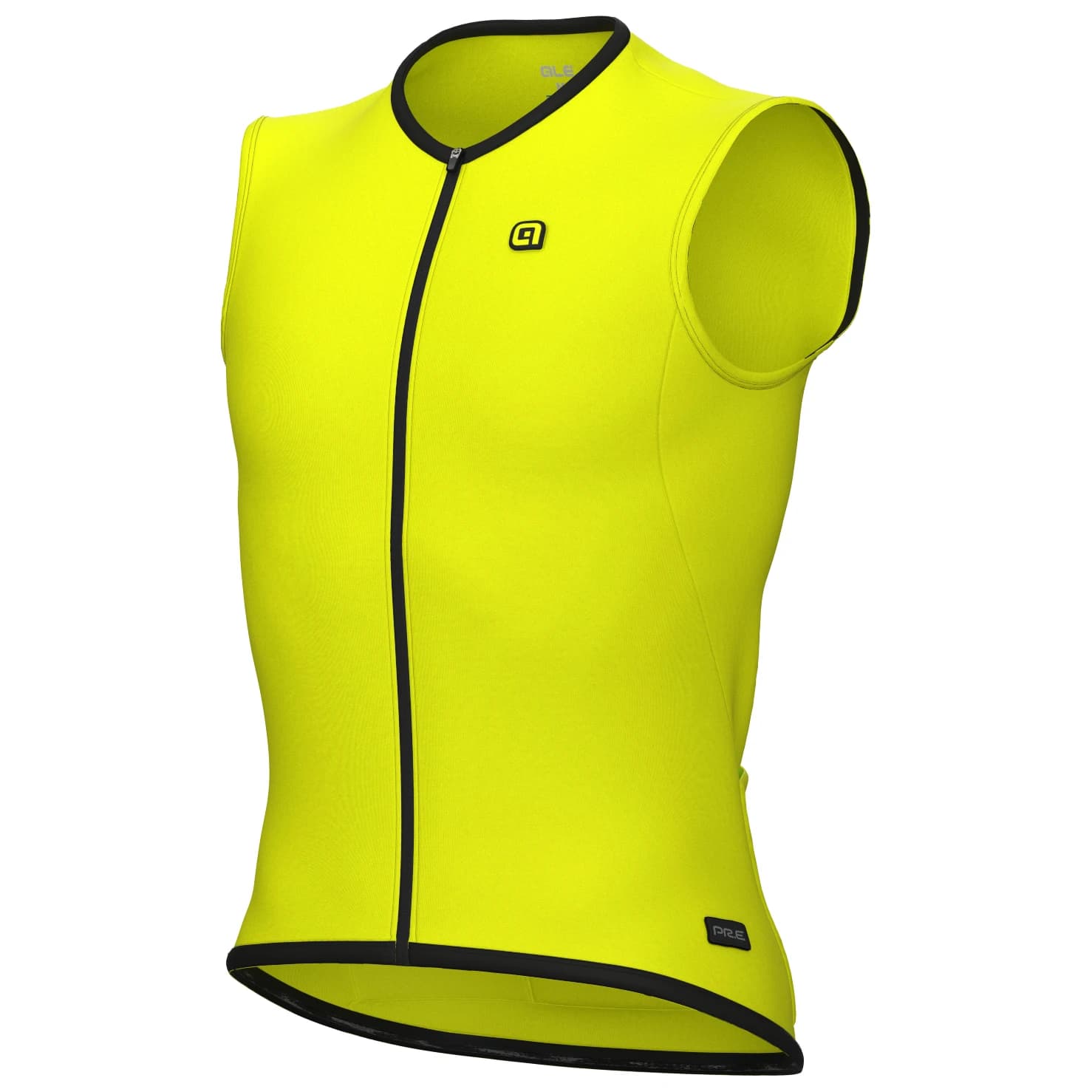 Мъжки елек за колоездене Alé PR-E Thermo 2.0 Vest Cycling vest - Fluo Yellow