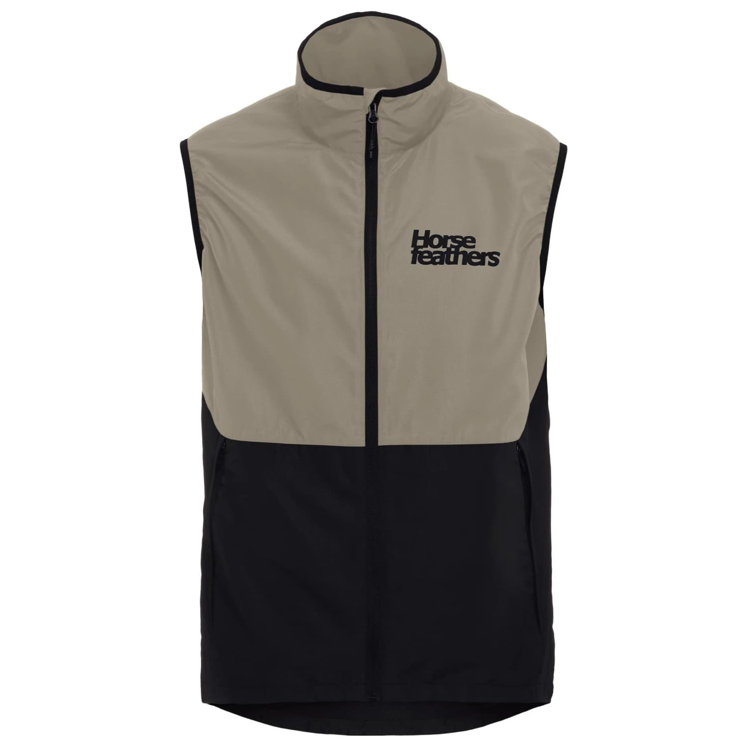 Мъжки елек за колоездене Horsefeathers Hill Vest Cycling vest - Taupe / Black