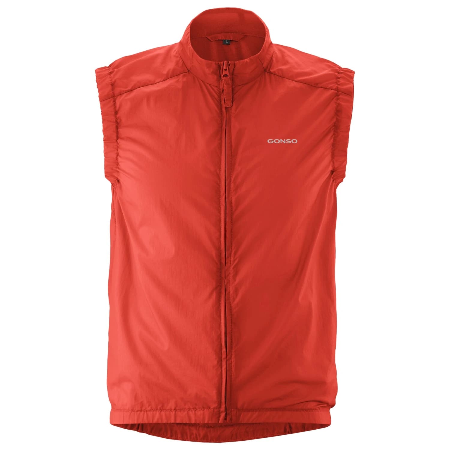 Мъжки елек за колоездене Gonso Adventure Vest Wind Cycling vest - Paprika Flame