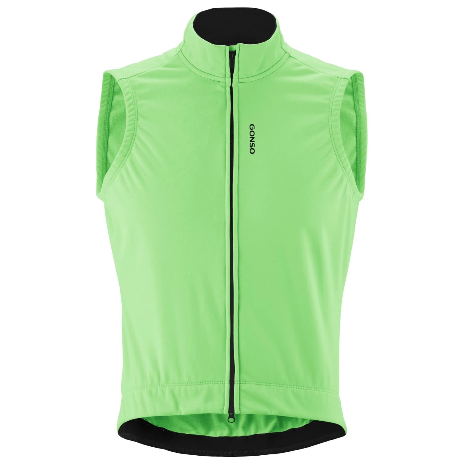 Елек за колоездене Gonso Road Vest Softshell Cycling vest - Neon Mint