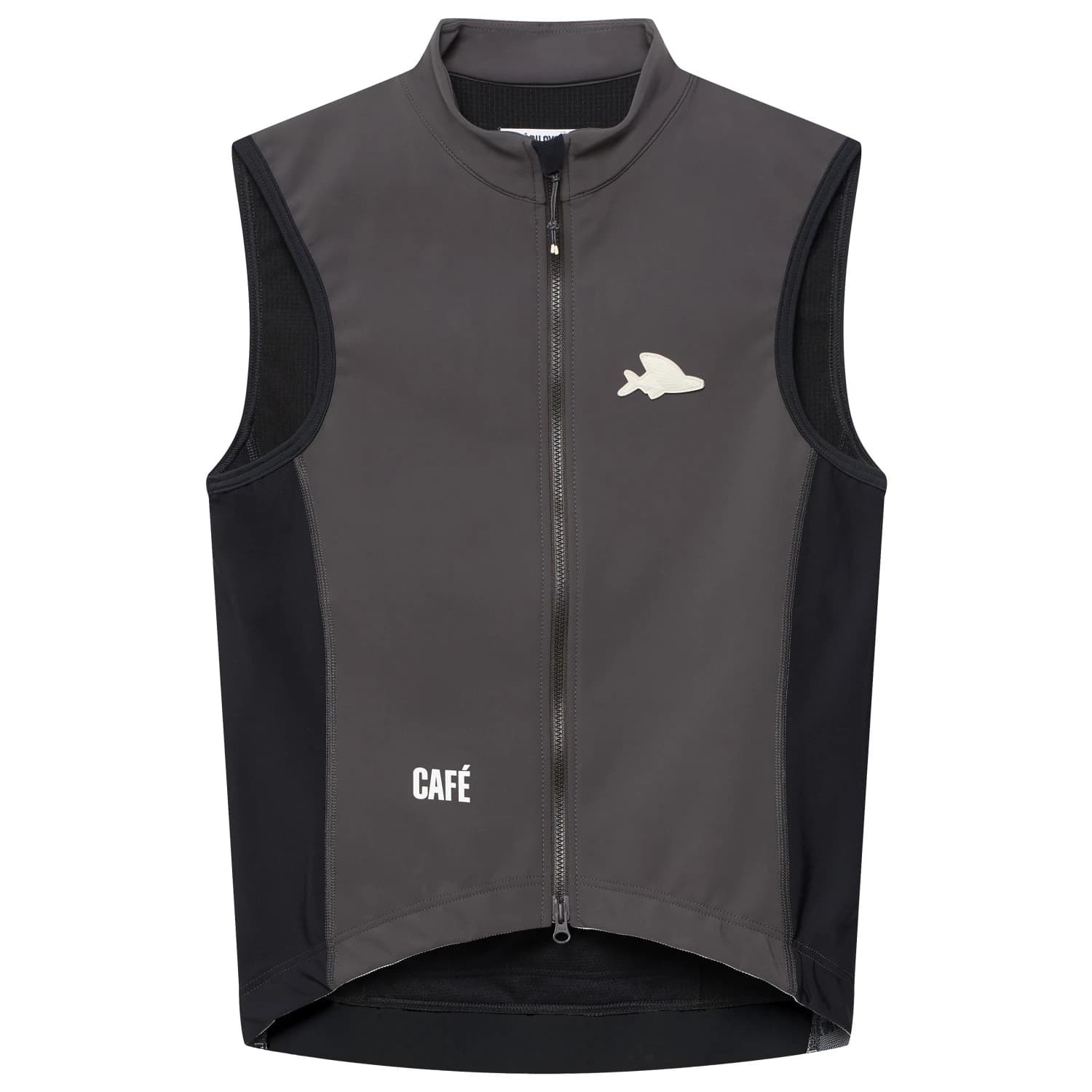 Мъжки елек за колоездене CAFÉ DU CYCLISTE Sibille Cycling vest - Raven