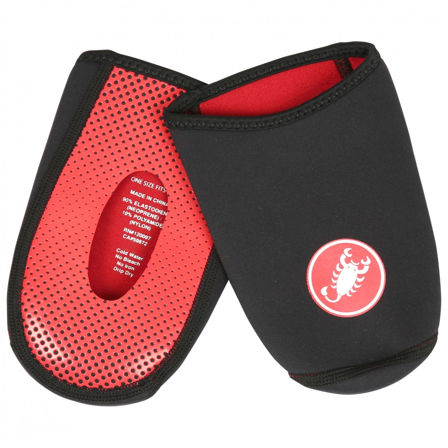 Калцуни за колоездачни обувки Castelli Toe Thingy 2 Overshoes - Black