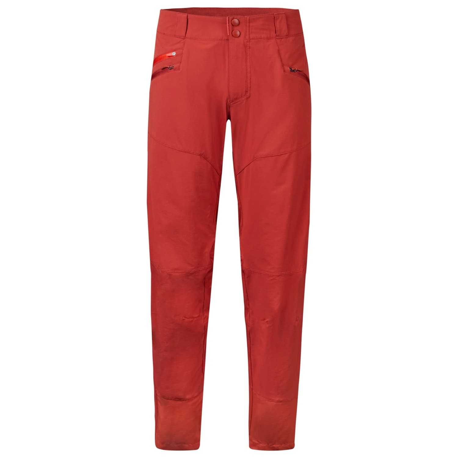 Мъжки дълъг панталон за колоездене Endura Singletrack Hose II Cycling bottoms - Brick Red
