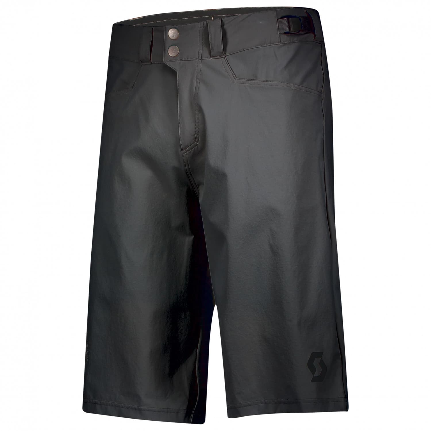 Мъжки шорти за колоездене Scott Shorts Trail Flow with Pad Cycling bottoms - Dark Grey