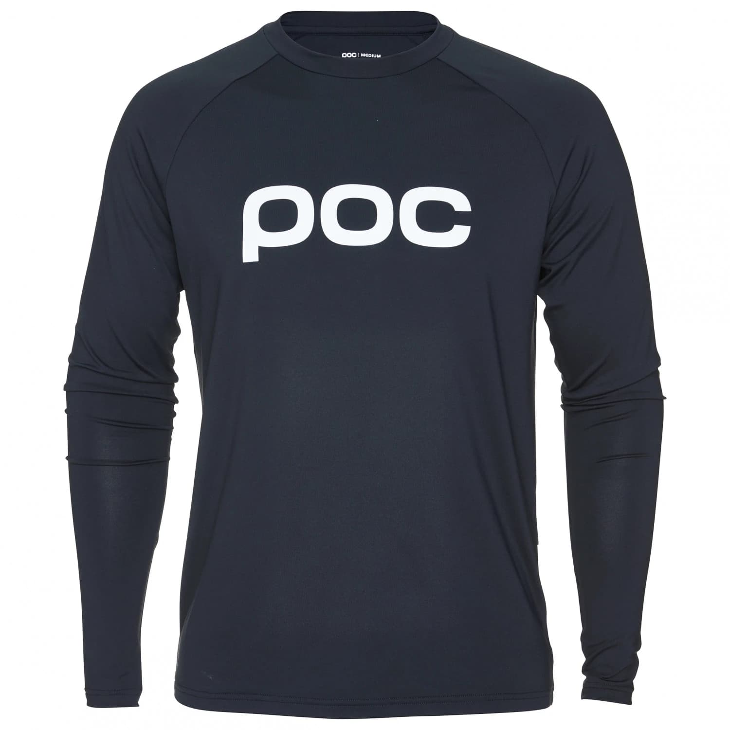 Мъжка фланелка с дълъг ръкав за колоездене POC Reform Enduro Jersey Cycling jersey - Uranium Black