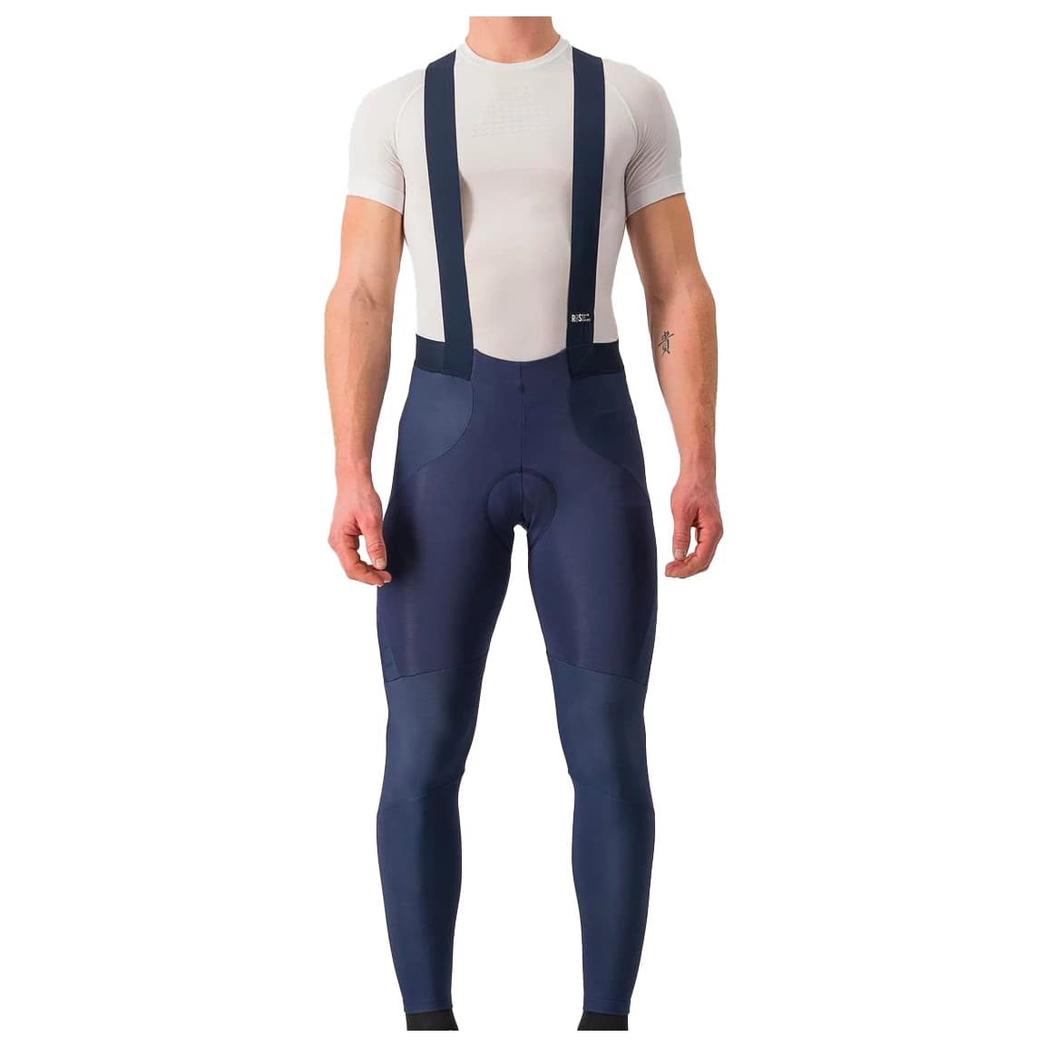 Мъжки клин за колоездене Castelli Sorpasso RoS Bibtight Cycling bottoms - Belgian Blue
