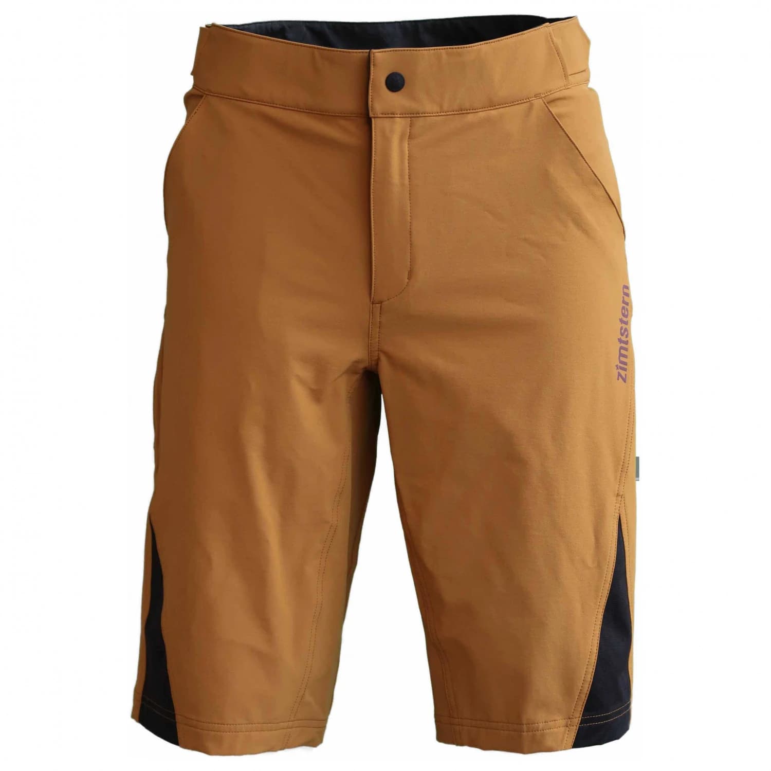 Шорти за колоездене Zimtstern StarFlowz Evo Short Cycling bottoms - Golden Brown / Pirate Black