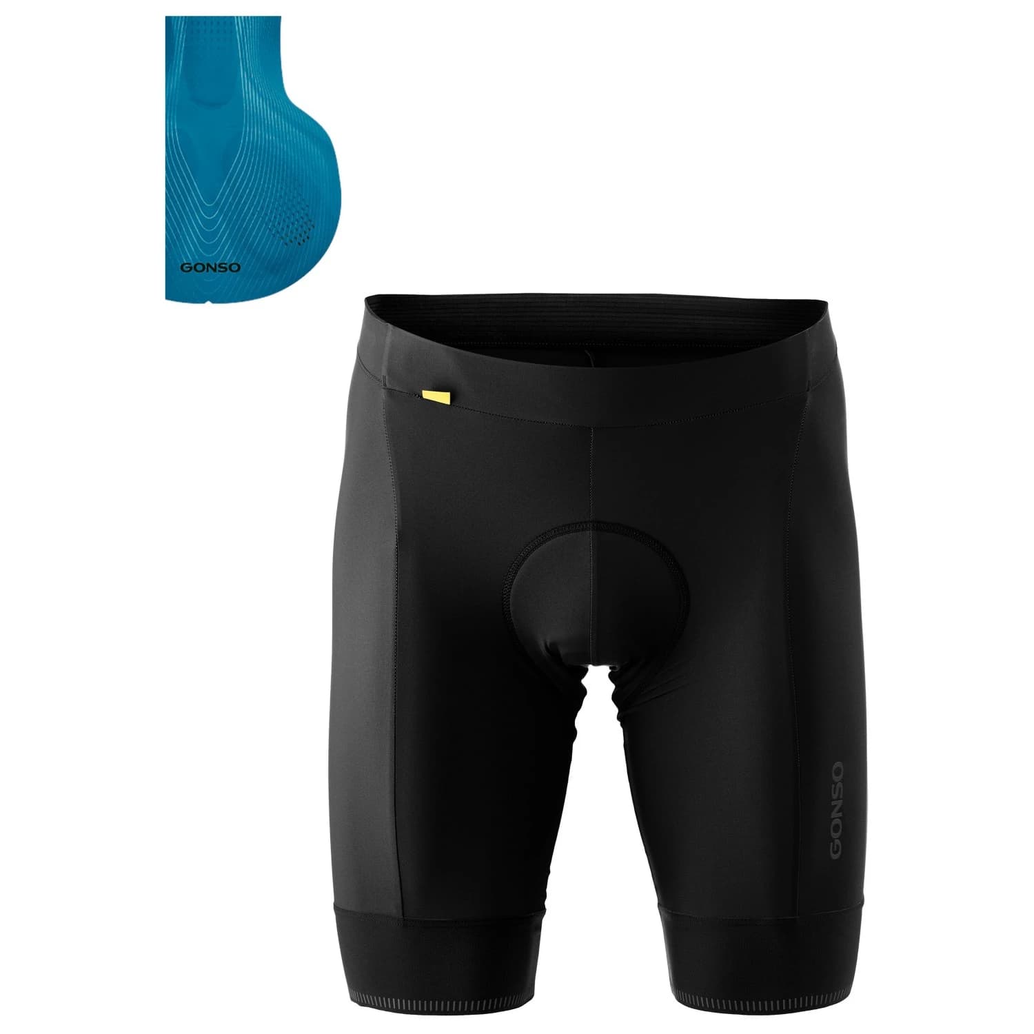 Мъжки шорти за колоездене Gonso Sitivo Cycling bottoms - Black / Skydiver
