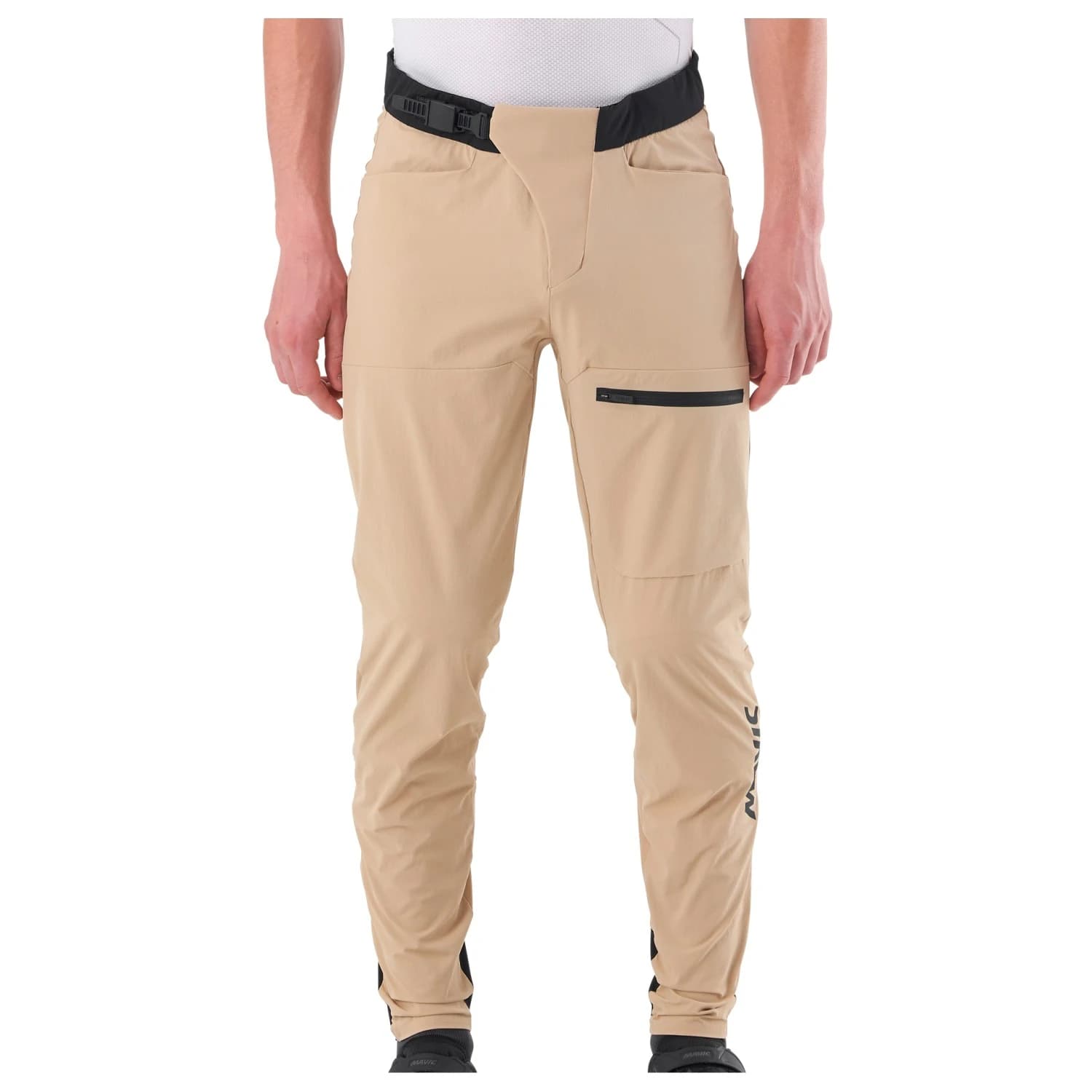 Мъжки дълъг панталон за колоездене Mavic Deemax Enduro Pant Cycling bottoms - White Pepper