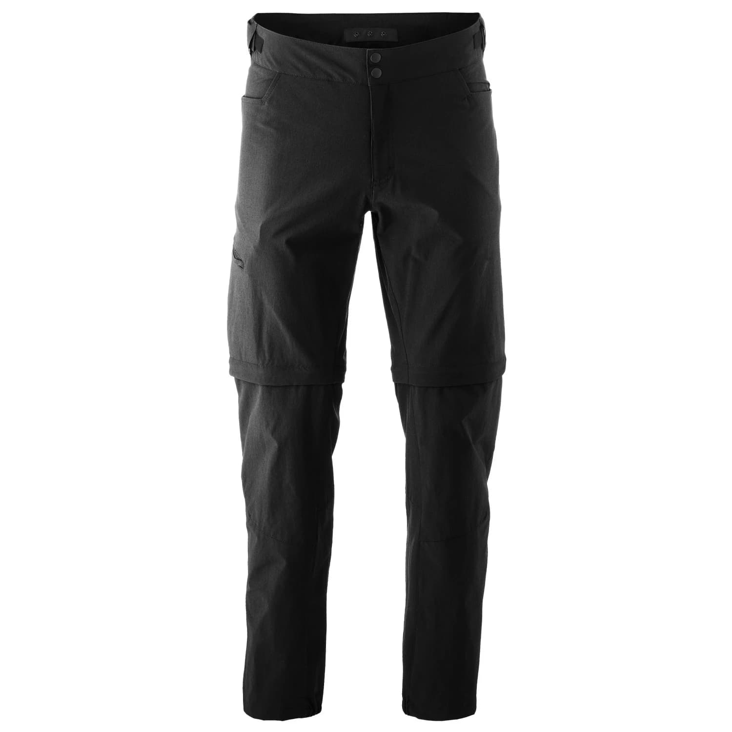 Мъжки дълъг панталон за колоездене Gonso Adventure Pants Zip Off Cycling bottoms - Black