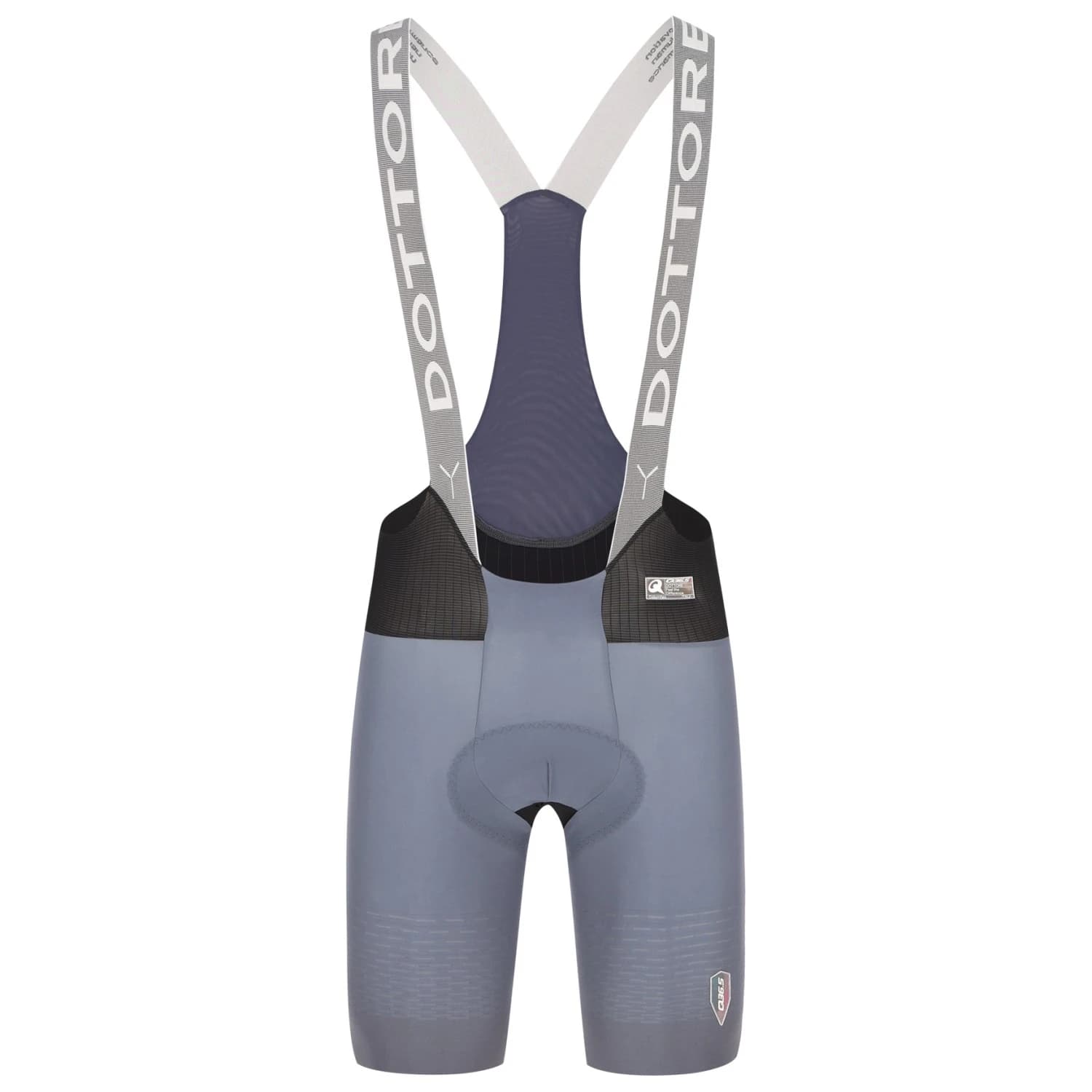 Мъжки клин за колоездене Q36.5 Dottore Clima Bibshorts Cycling bottoms - Gravel Grey