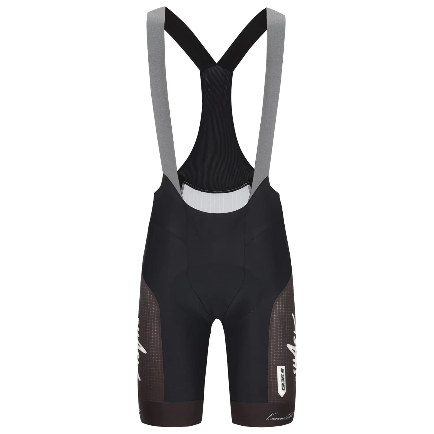 Мъжки клин за колоездене Q36.5 Gregarius Nibali Shark Bib Shorts Cycling bottoms - Black