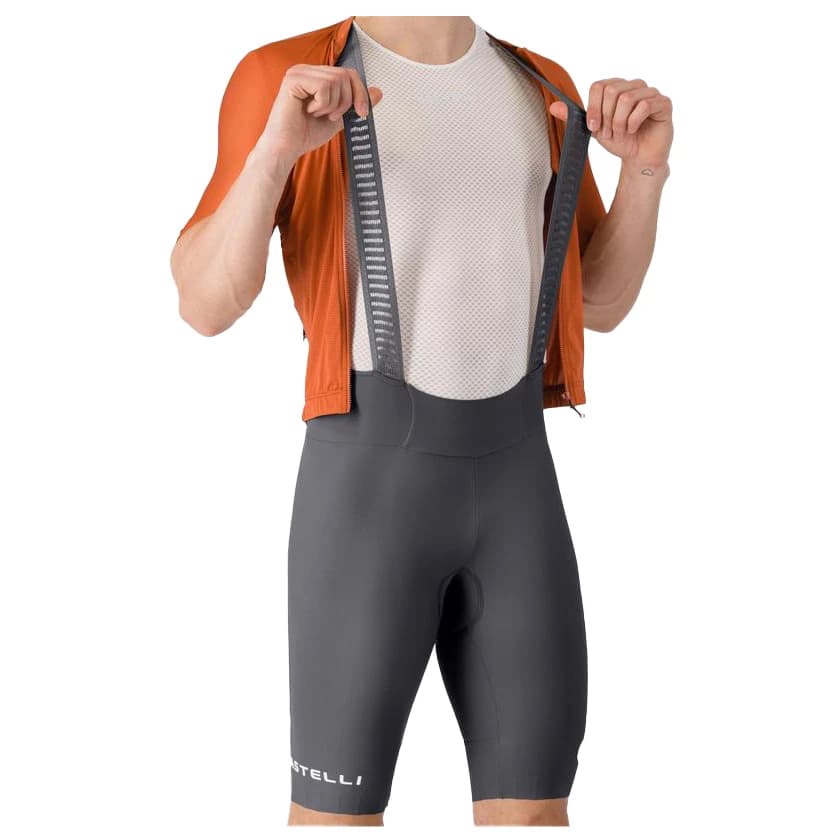 Мъжки клин за колоездене Castelli Espresso 2 Bibshort Cycling bottoms - Smoky Gray