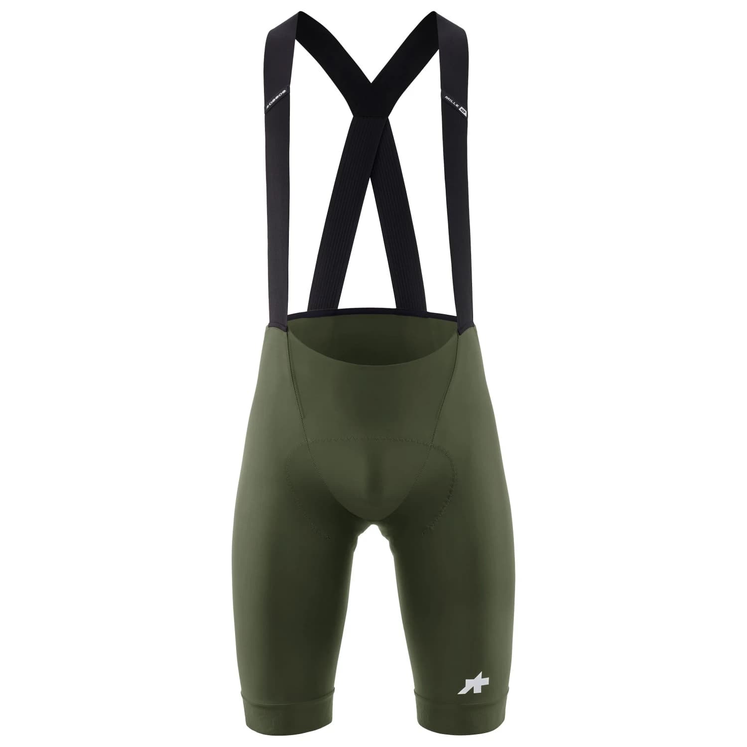 Мъжки клин за колоездене ASSOS Mille GT Bib Shorts S11 Cycling bottoms - Moss Green