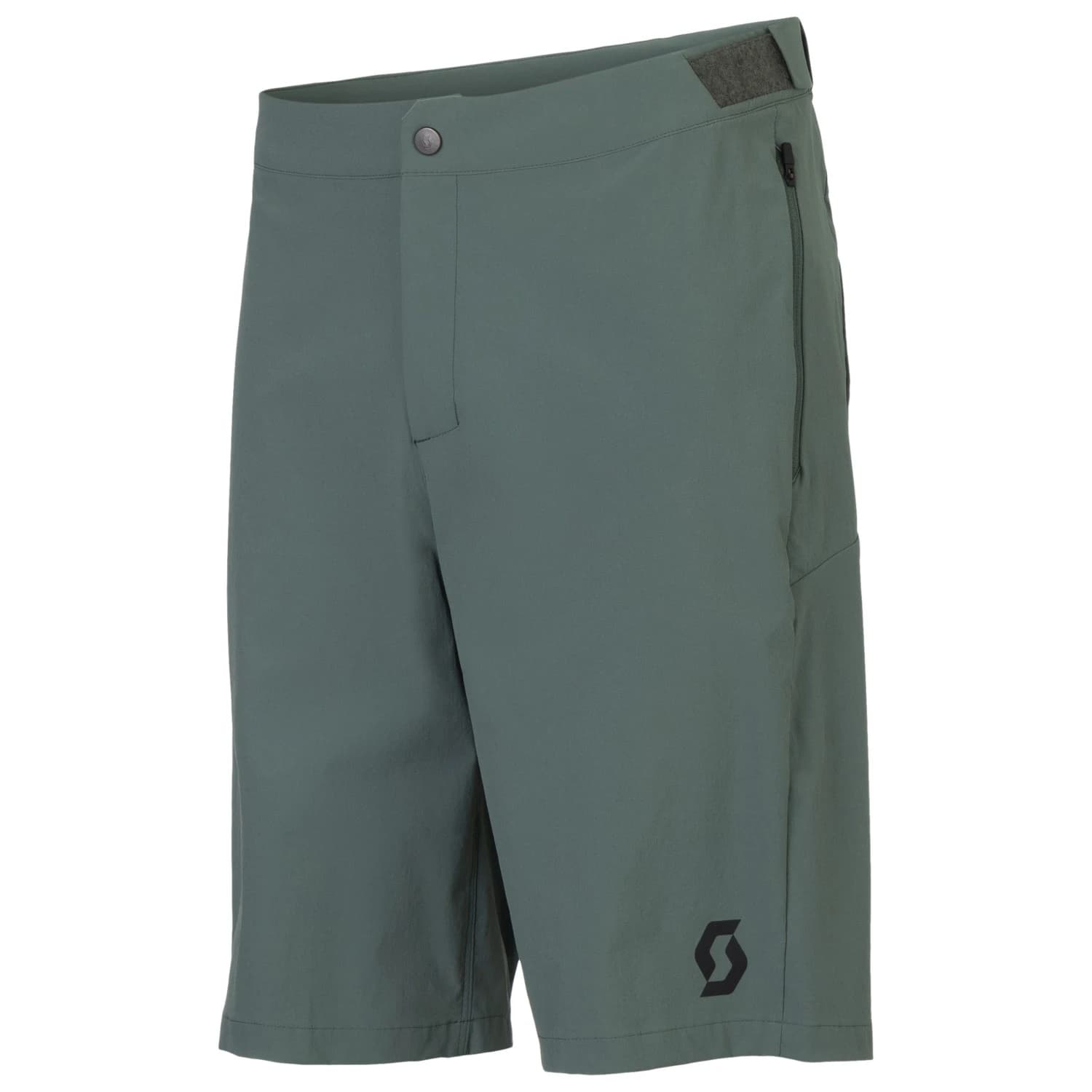 Мъжки шорти за колоездене Scott Shorts Vertic Lt with Pad Cycling bottoms - Tranquil Green