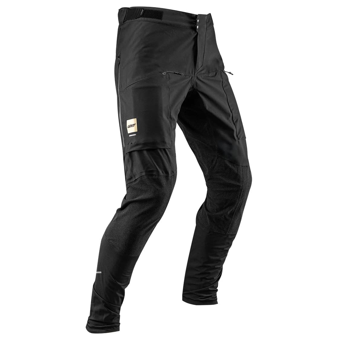 Мъжки дълъг панталон за колоездене Leatt MTB Hydradri 5.0 Pants Cycling bottoms - Black